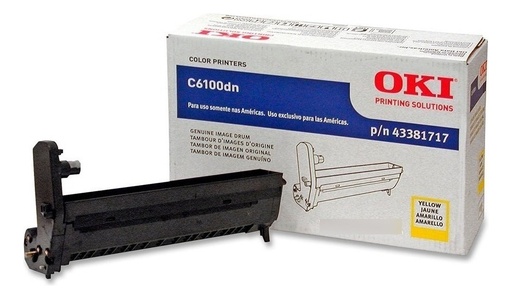 [051851353623] Unidad Imagen Oki 43381717 Amarillo