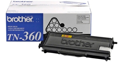 [012502619406] Toner Brother TN-360 Negro Original