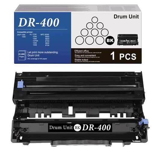 [012502525967] Drum Brother DR400 Unidad de Imagen Negro Original