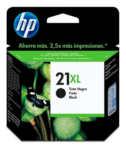 [884420013303] Cartucho Original Hp 21xl Negro C9351cl