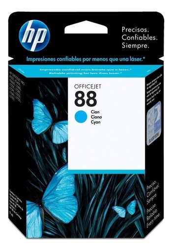 [882780185098] Cartucho Hp 88 Cian C9386AL