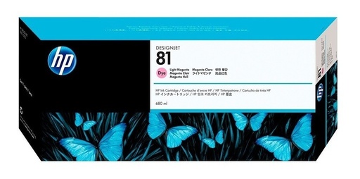 [025184252618] Cartucho Hp 81 Magenta Claro C4935A