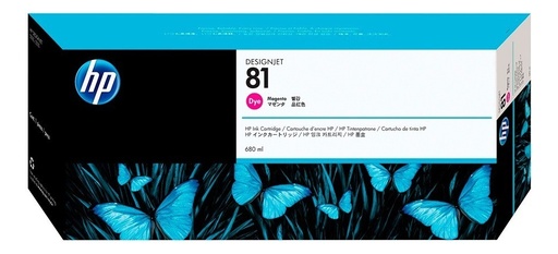 [025184252588] Cartucho Hp 81 Magenta C4932A