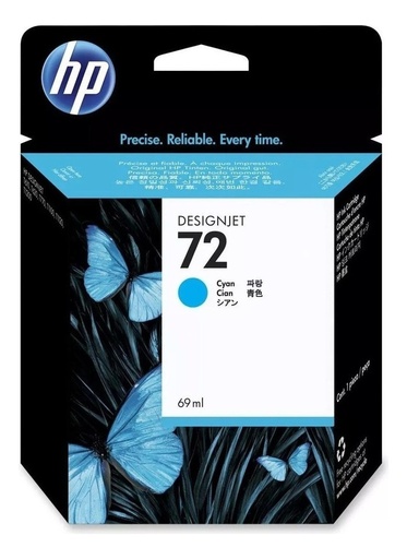 [808736779661] Cartucho Hp 72 Cian 69ml C9398A