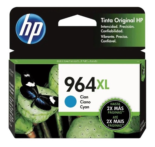 [192545378048] Cartucho Hp 964XL Cian 3JA54AL