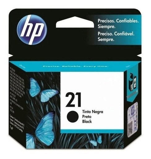 [829160902210] Cartucho Hp 21 Negro C9351AL