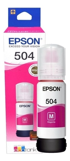 [010343938762] Tinta Epson 504 Magenta T504 Original