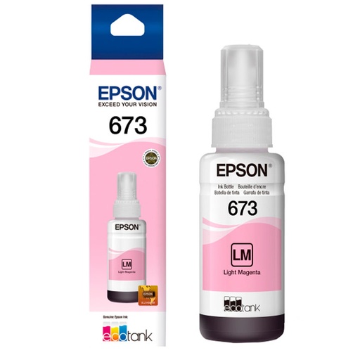[010343888319] Tinta Epson 673 Magenta Claro Original T673620