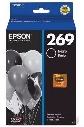 [010343904972] Cartucho Epson 269 Negro Original