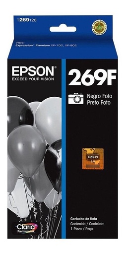 [010343904934] Cartucho Epson 269 Negro Foto Original