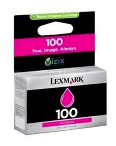 [734646966405] Cartucho Lexmark 100 Magenta Original