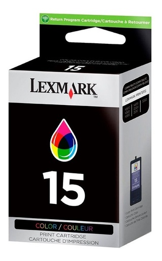 [734646964623] Cartucho Lexmark 15 Color Original