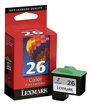 [734646962346] Cartucho Lexmark 26 Color Original
