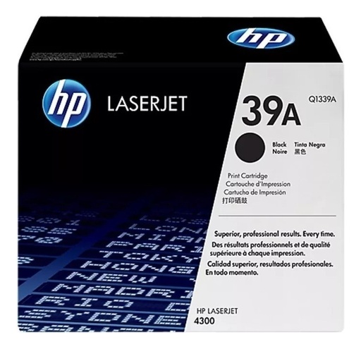 [808736185424] Toner Hp 39a Original Q1339A