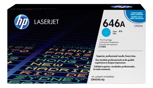 [884962601303] Toner Hp 646A Cian CF031A Original