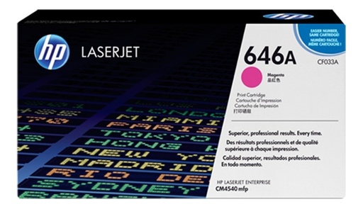 [884962601327] Toner Hp 646A Magenta CF033A Original