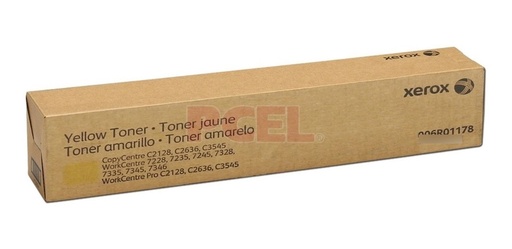 [095205611786] Toner Xerox 006R01178 Amarillo Original
