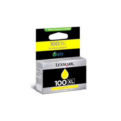 [734646966986] Cartucho Lexmark 100XL Amarillo Original