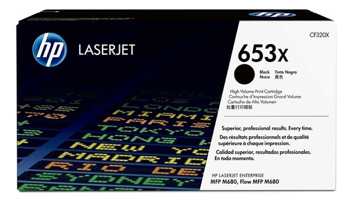[886112501129] Toner Hp 653X Negro Original CF320X
