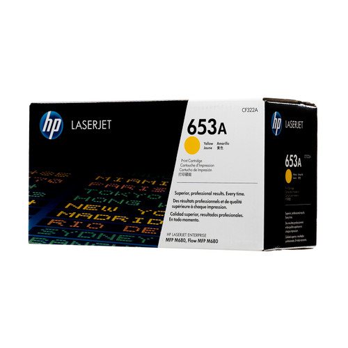 [886112501143] Toner Hp 653A Amarillo CF322A Original