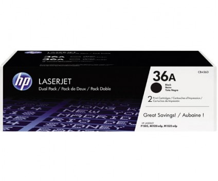 [884962022368] Toner Hp 36AD Dual Caja Anterior Original