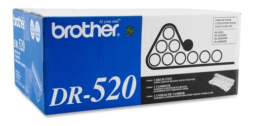 [012502614470] Toner Brother DR-520 Negro Original