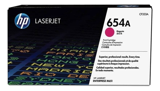[886112501204] Toner Hp 654A Magenta CF333A Original