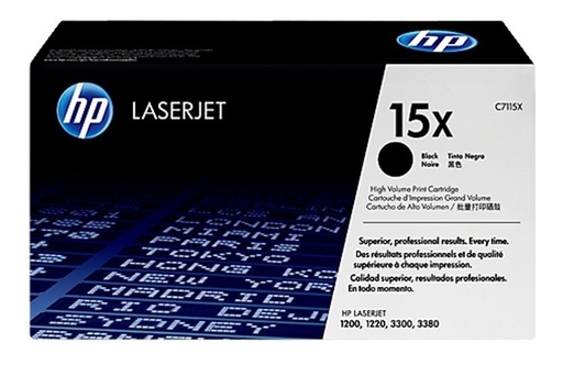 [725184518461] Toner Hp 15X Negro C7115X Original