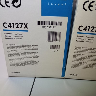 [882780127975] Toner Hp C4127D Dual Pack Anterior Original