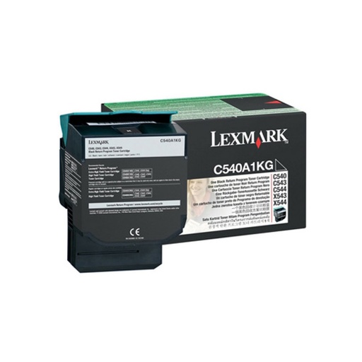 [734646083416] Toner Lexmark C540A1KG Negro Original