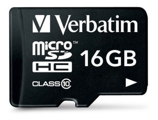 [023942440826] Memoria MicroSD Verbatim 16 GB Clase 10