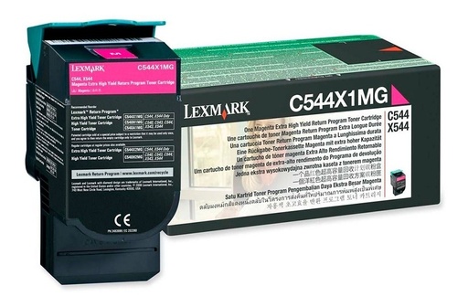 [734646083553] Toner Lexmark C544X1MG Magenta Original