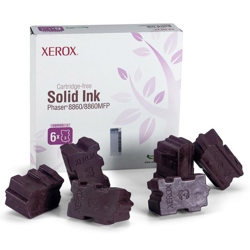 [095205740561] Tinta Solida Xerox 108R00818 Magenta 6 Sticks P8860 Original