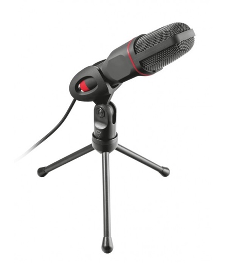 [8713439237917] Micrófono Trust Mico Usb - 3.5 mm GXT 212 Negro/Rojo