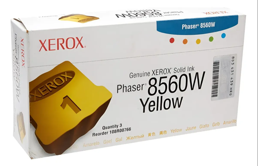 [095205730456] Tinta Solida Xerox 108R00766 Amarillo Original