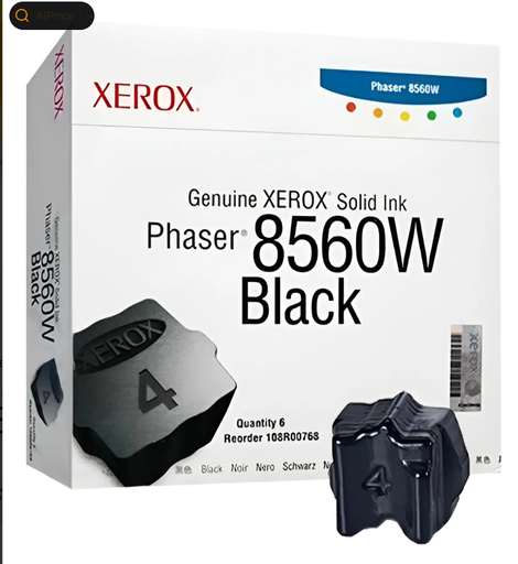 [095205730470] Tinta Solida Xerox 108R00768 Negro Original