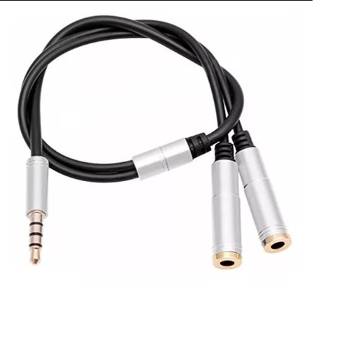 [8250960203818] Adaptador SkyWay Audio Auricular Y Microfono 3 a 1