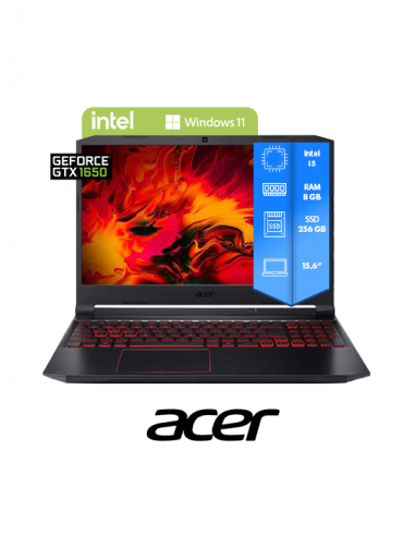 [4710886894995] Notebook Acer Nitro INTEL i5 i5 11va 8gb Ssd 256gb Gtx 1650