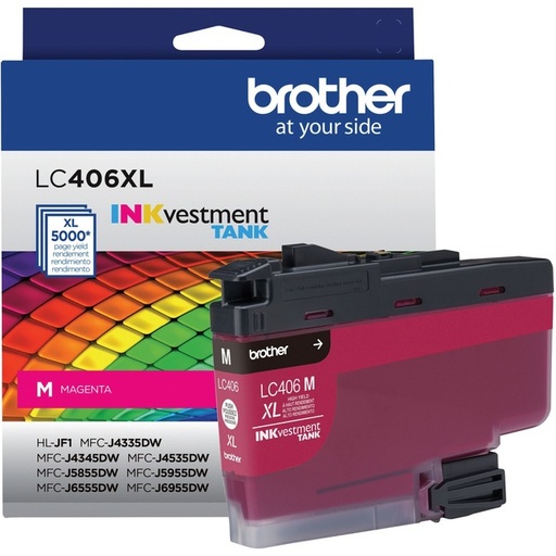 [012502663607] Cartucho Brother LC406XL Magenta
