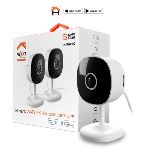 [798302057630] Camara Nexxt Inteligente WiFi 2K interior NHC-I710 2PK