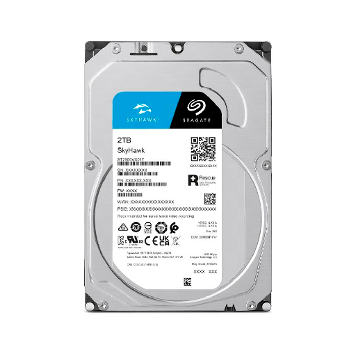[8719706025676] Disco Duro Interno Seagate Skyhawk 2tb Hdd Sata 3 3CV102-300