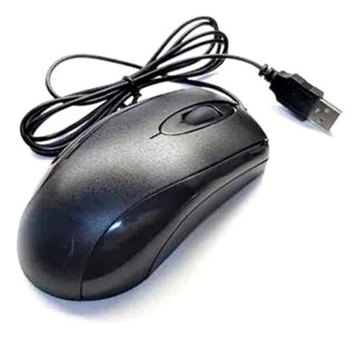 [062923-MO383-0810] Mouse Gfast MO-383 Ambidiestro USB Negro con cable