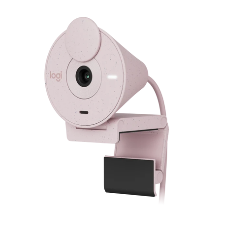 [097855178923] Camara Web Logitech BRIO 300 Full HD 1080p Color Rosa 960-001446