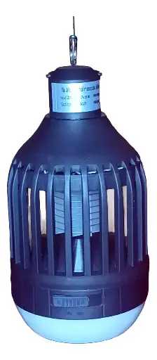 [7791234000016] Luz Led OFF Mata Mosquito Campamento Recargable color negro