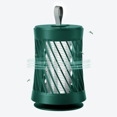 [7791234000029] Lampara Led UV OFF Mata Mosquito con carga USB  color verde