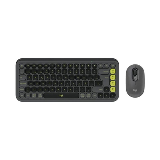 [097855199904] MK Logitech Pop Icon Grafito 920-013052
