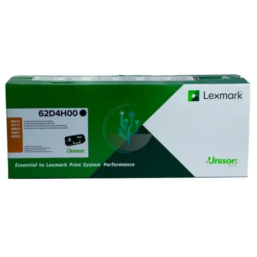 [734646431200] Toner Lexmark 62D4H00 Negro Alto Rendimiento 25.000 Páginas