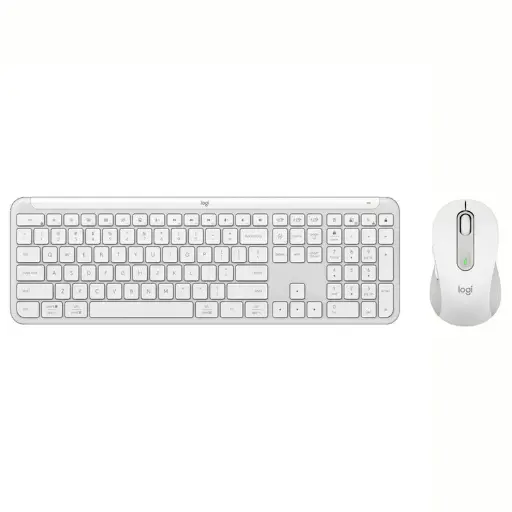 [K950/M650medianoBLANCO] Combo Logitech K950 + M650 Blanco Wireless