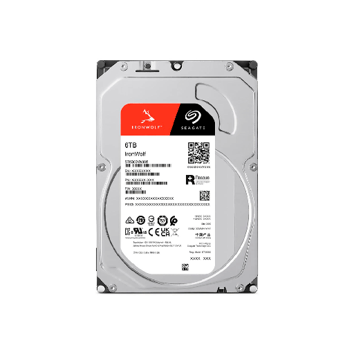 [st6000vn006] Disco Duro Interno Seagate Iron Wolf 3.5 6TB HDD S 