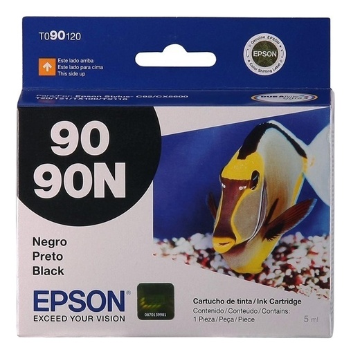 [010343864993] Cartucho Epson 90N Negro Original T090120